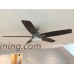 Hunter 59183 Antero 54 in LED Indoor Brushed Nickel Ceiling Fan with Light - B074JVF7G9